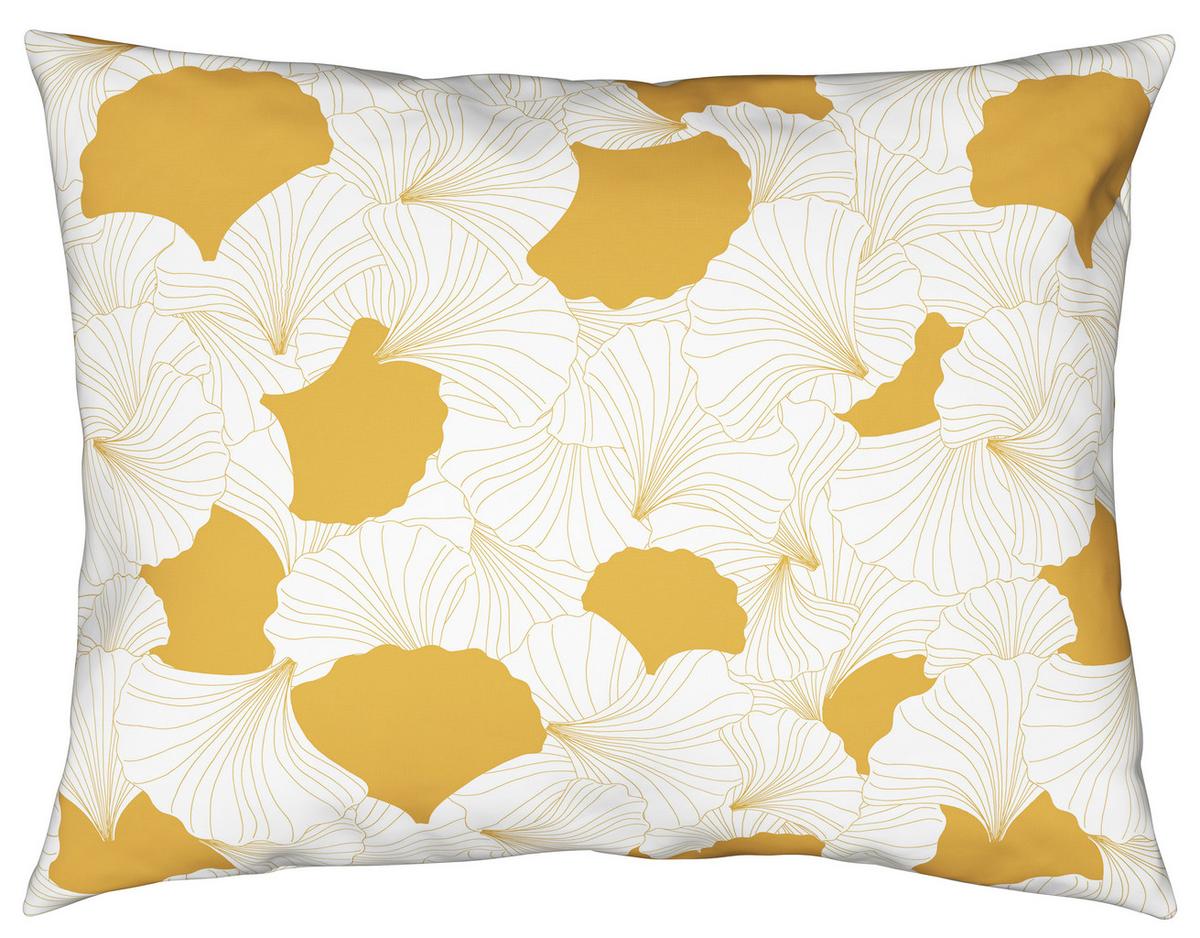 BETTWÄSCHESET GINGKO - Gelb, Modern, Textil (160/210cm) - Modern Living