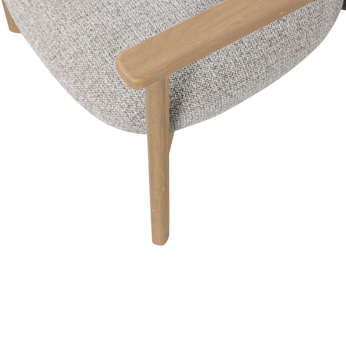 Sessel Udar Naturfarben - Naturfarben, Design, Holz/Textil (68/76/75cm) - Livetastic