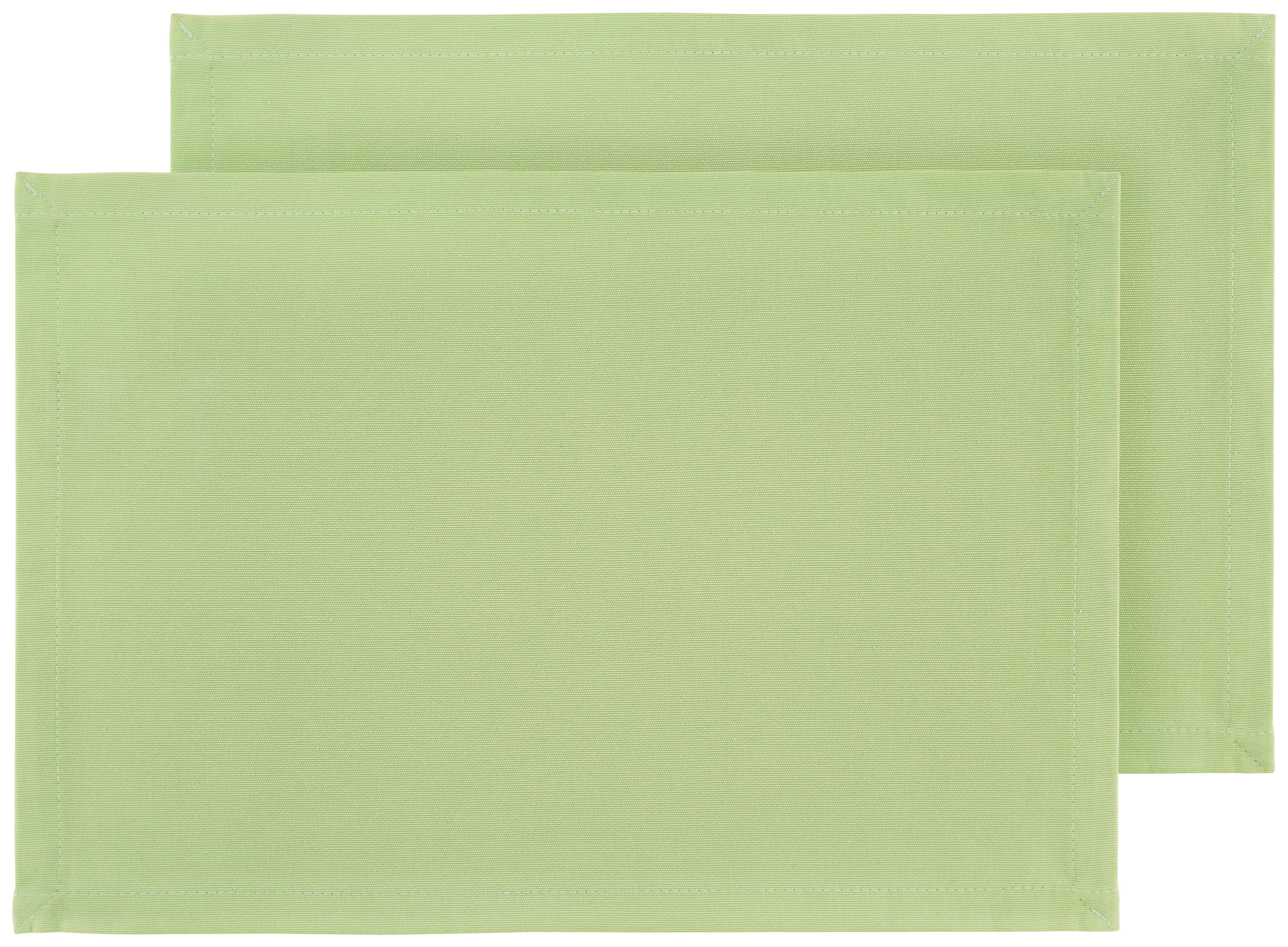 Étkezőalátét Steffi 33/45cm, 2db - zöld, textil (33/45cm) - Mary's