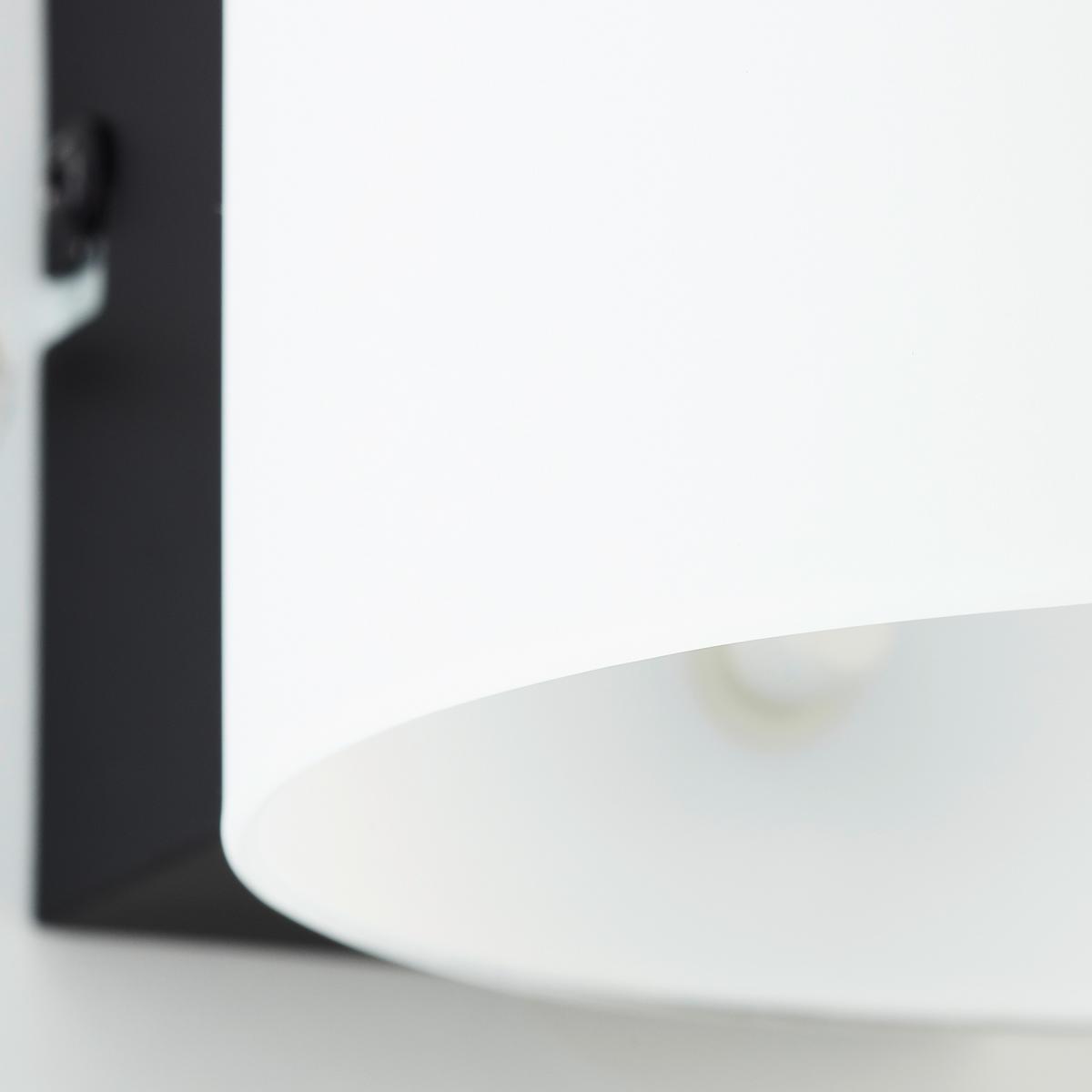 KINKIET LED G99238A76 PAVE LED / WA1 - czarny/biały, Konventionell, metal/szkło (12/12/15cm) - Brilliant