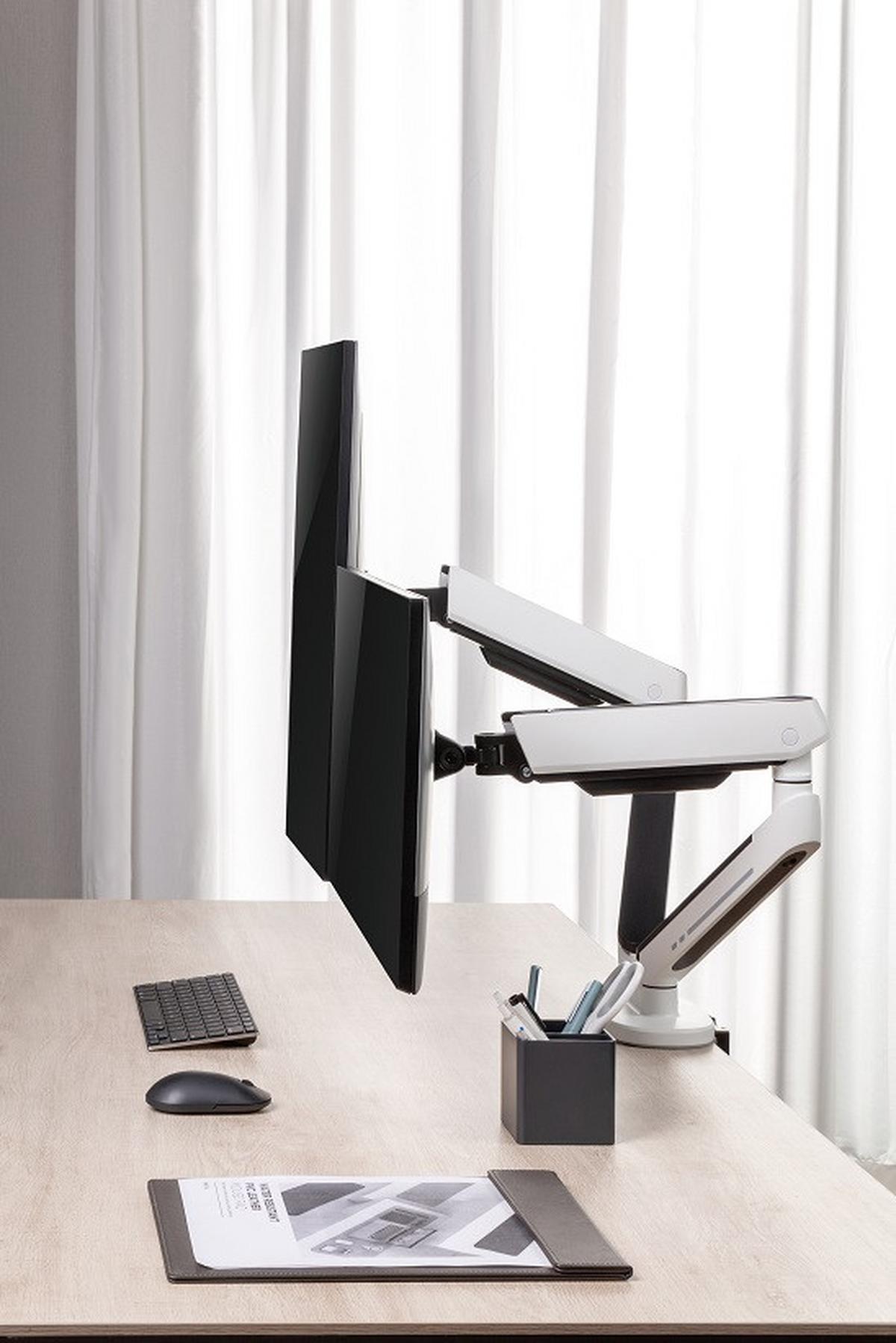 UCHWYT DO MONITORA CODY 2 RBG - biały, Design, tworzywo sztuczne/metal (105/62,2/15,2cm) - Boxxx