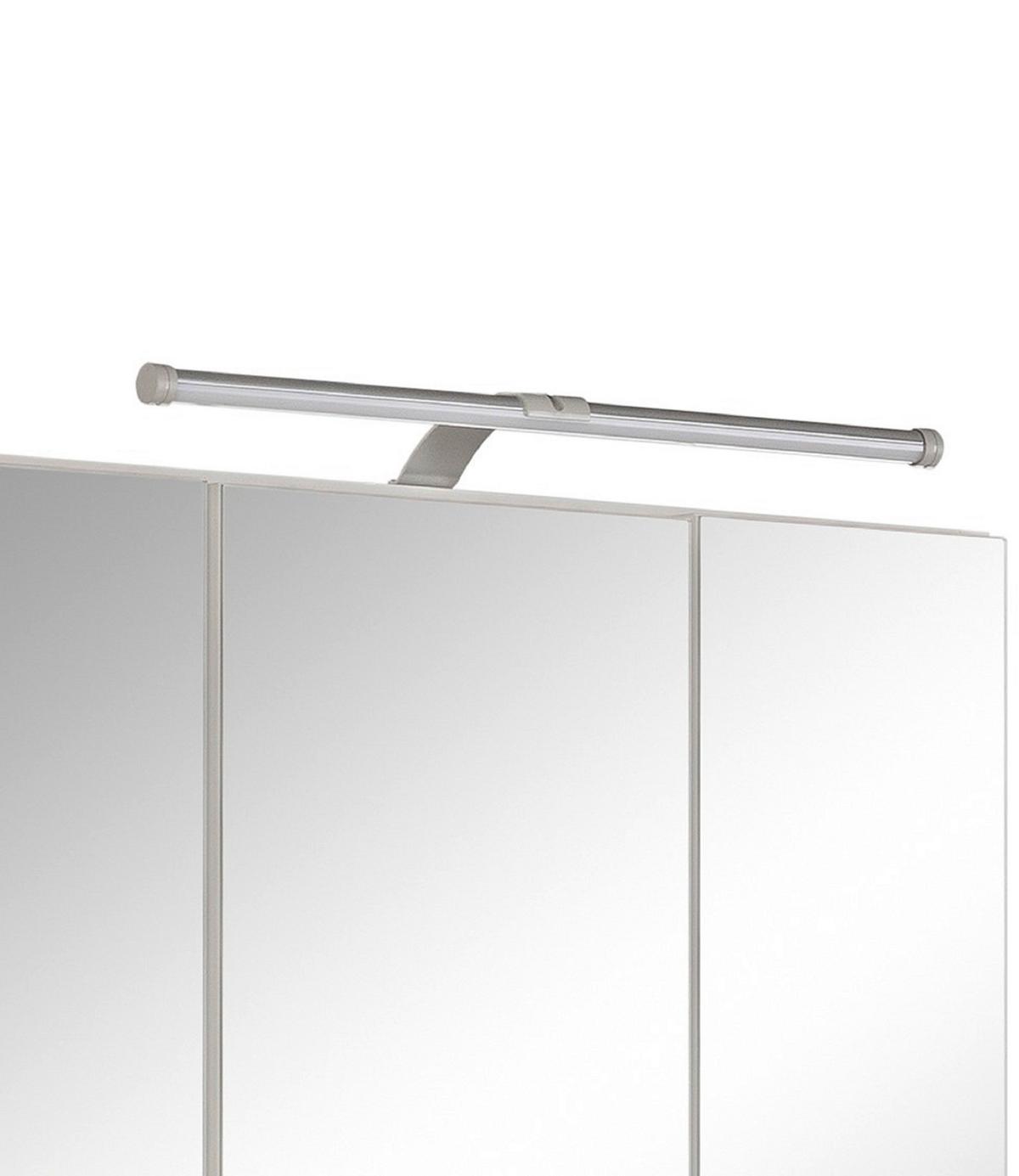 Spiegelschrank Riga 2-türig ca. 60x71x20 cm - Weiß, MODERN, Holzwerkstoff (60/71/20cm) - Held