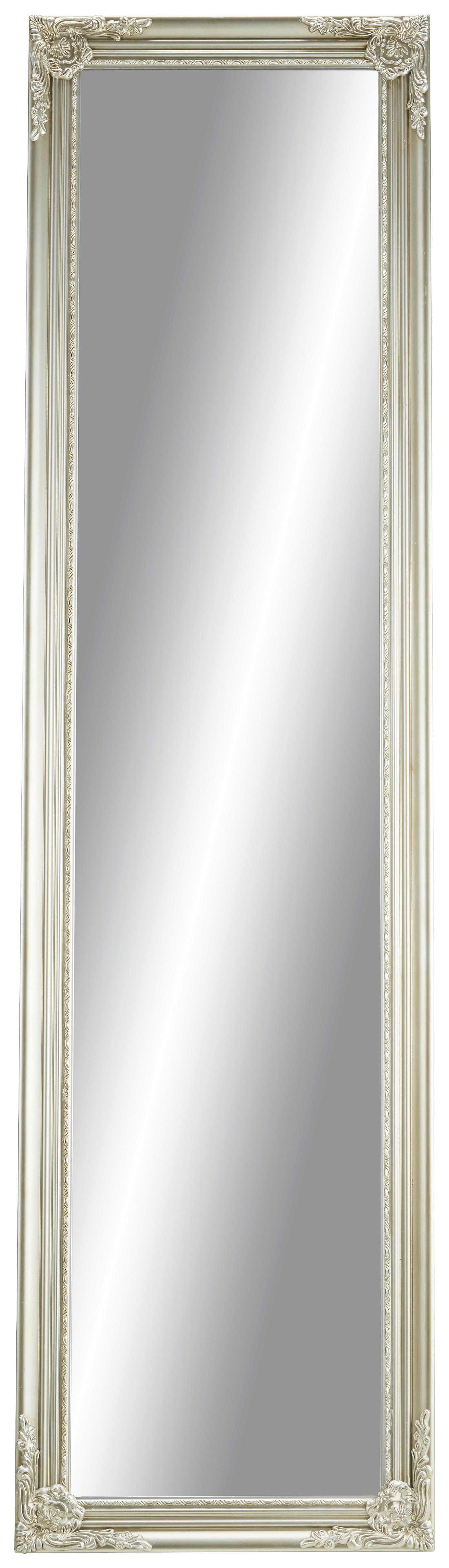 Samostojeće Ogledalo Barock - srebrne boje, Romantik / Landhaus, staklo/drvo (45/170/5cm) - Modern Living