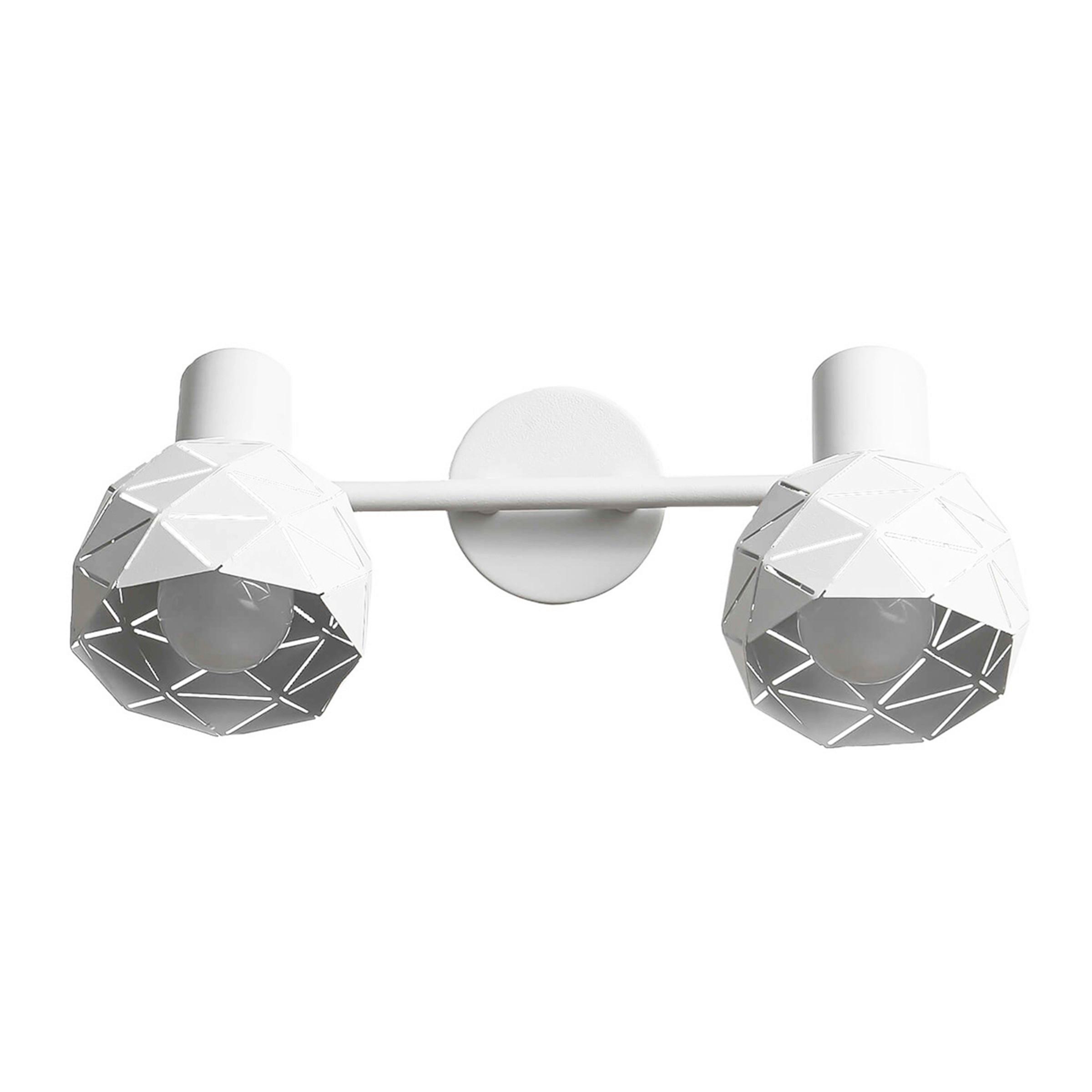 Strahler Lp-8069/2ws Wh Reus - Weiss, Konventionell, Metall (17/30/10cm)