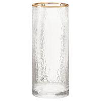 Vase Gold I Ø ca. 10cm - Goldfarben, Basics, Glas (10/25/10cm)