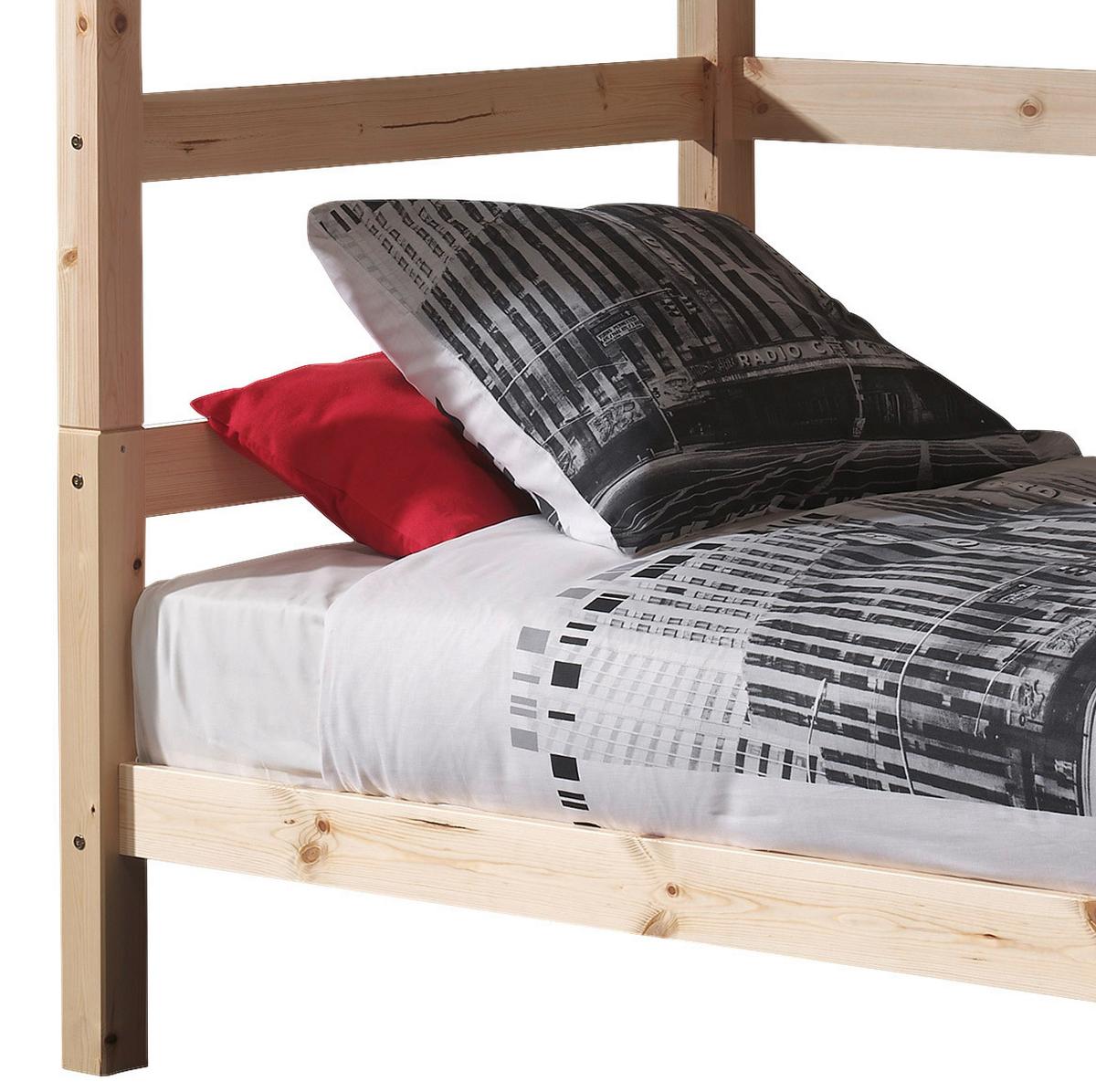 Etagenbett Pino Kieferfarben ca. 90x200cm - Kieferfarben, MODERN, Holz (90/200cm) - MID.YOU