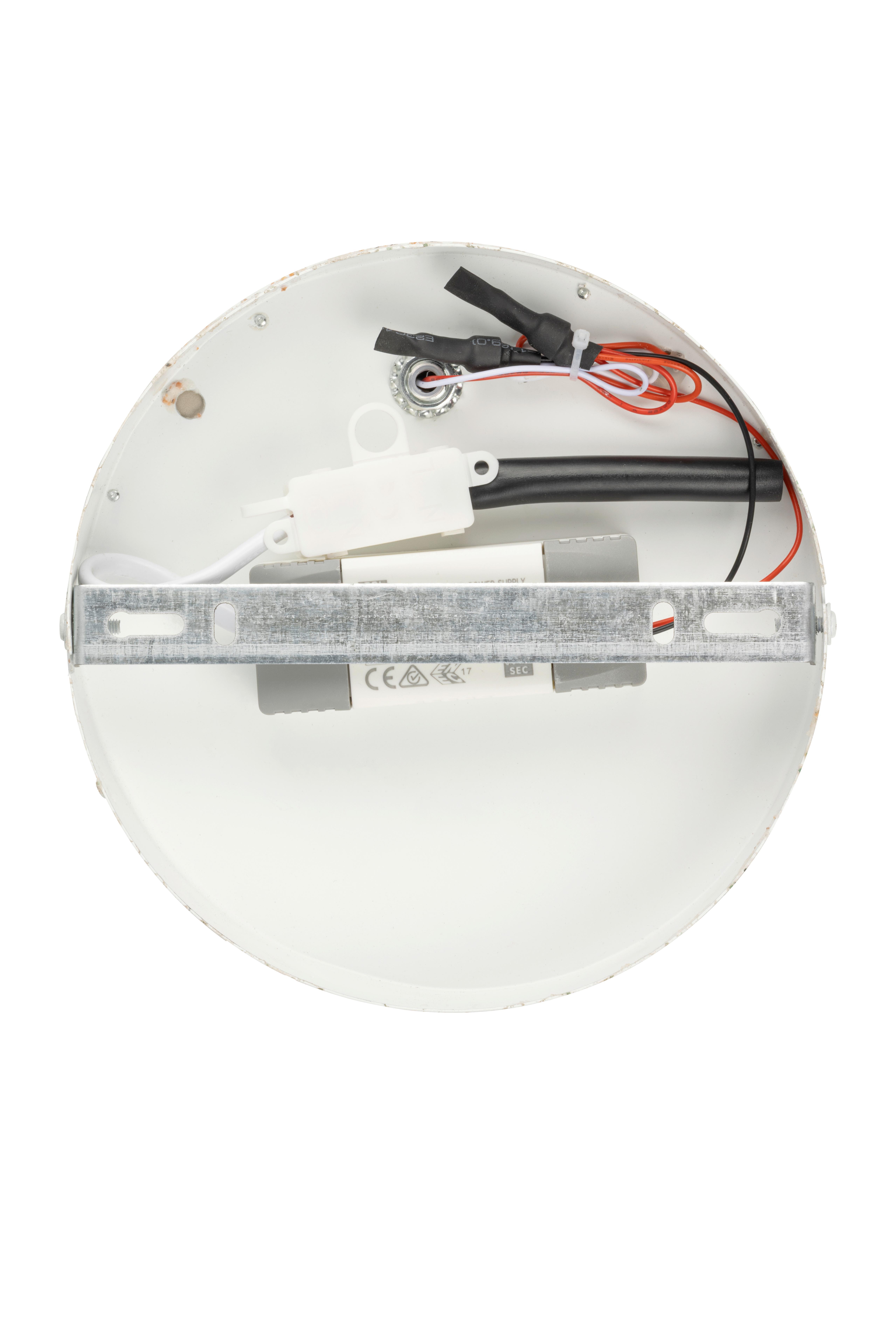 LED-TAKLAMPA CRISTIANO - champagne, Basics, metall/plast (70/47/6,8cm)
