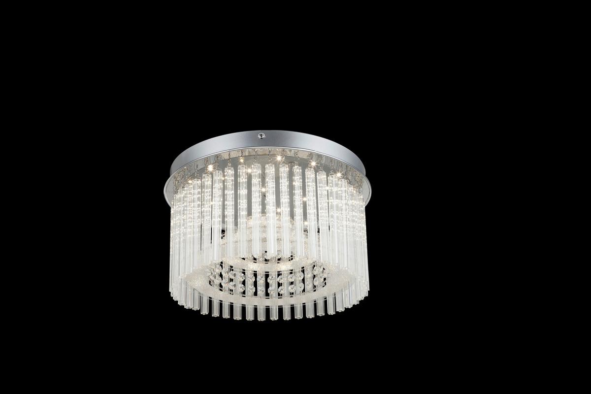 Stropna Led-svetilka Joyce, S Sijalko - Design, kovina/umetna masa (37/23cm) - Globo