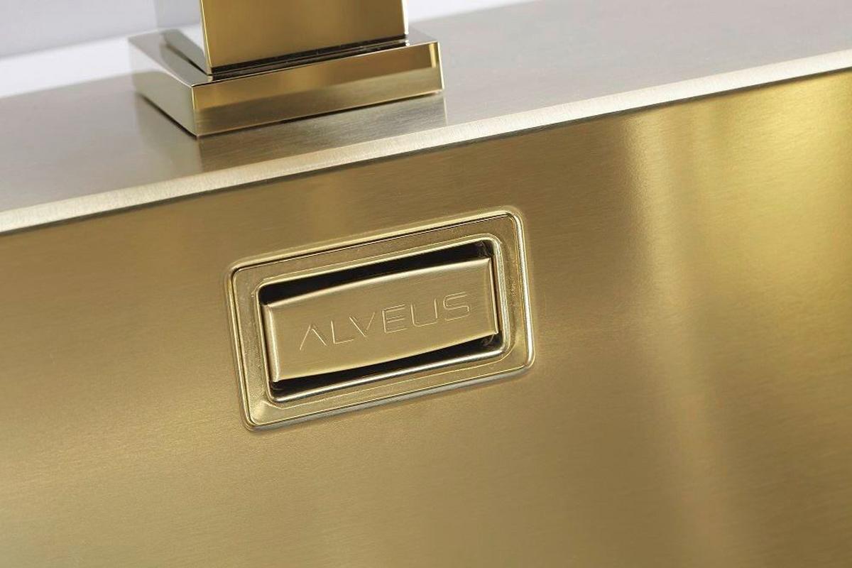 Sudoper Pure 30 - zlatne boje, Moderno, metal (51,5/19,5/52,5cm)