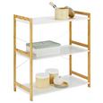 Regal in Weiß/Naturfarben - Naturfarben/Weiß, MODERN, Holz/Holzwerkstoff (70/78/35cm) - Mömax modern living