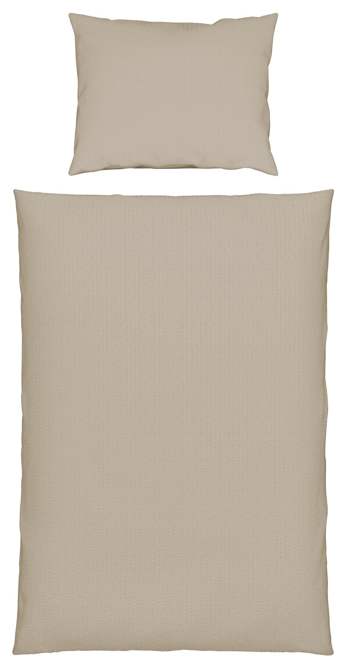 Ágyneműhuzat-garnitúra Gisi - bézs, Konventionell, textil (140/200cm) - Modern Living