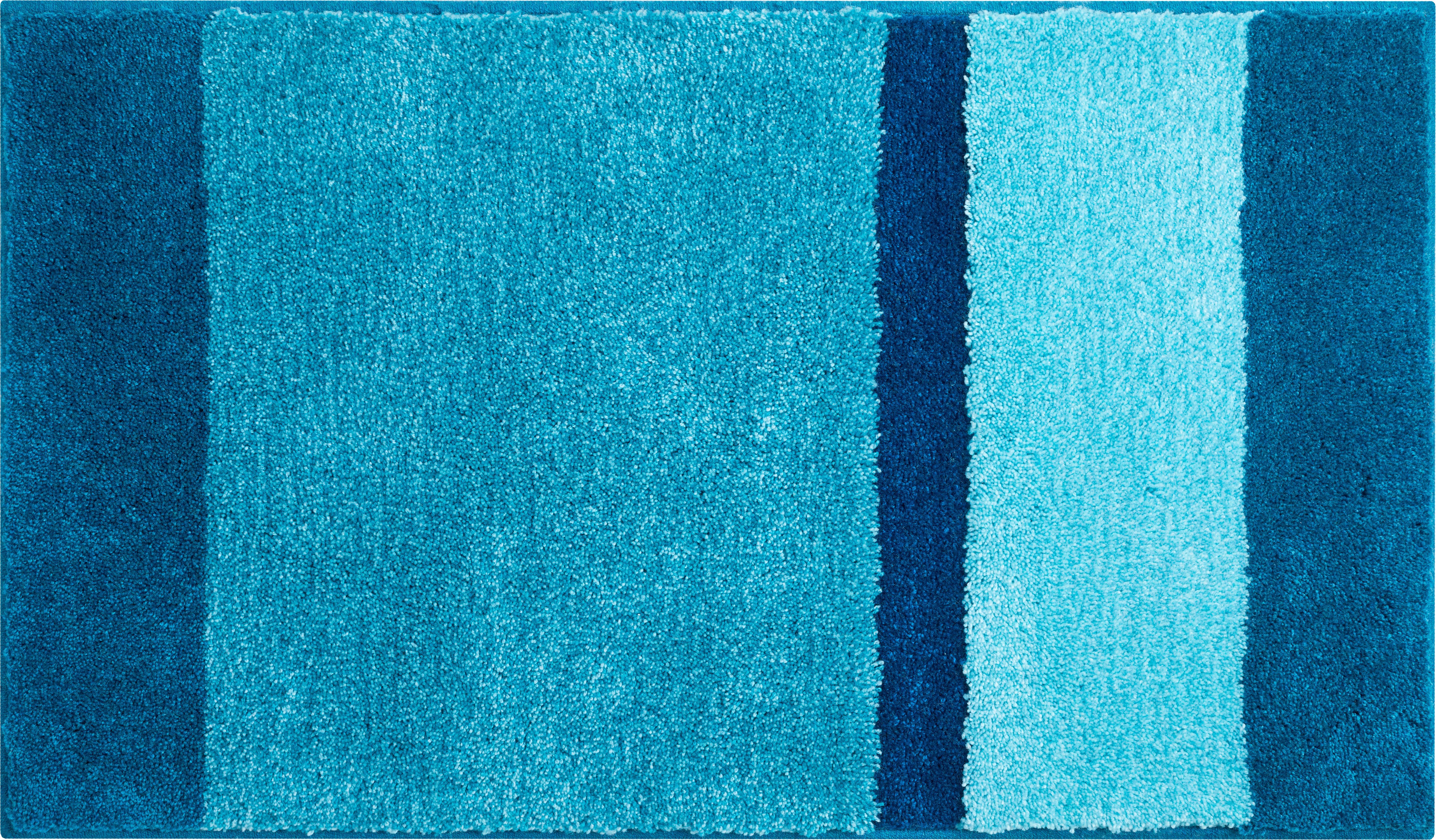 DYWANIK ŁAZIENKOWY B4130-016001128 - turkusowy, Basics, tkanina (60/100cm) - Grund