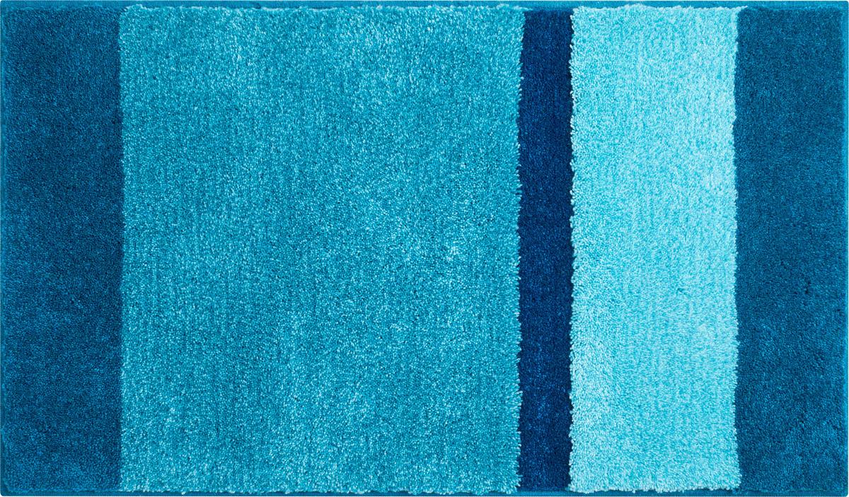 DYWANIK ŁAZIENKOWY B4130-016001128 - turkusowy, Basics, tkanina (60/100cm) - Grund