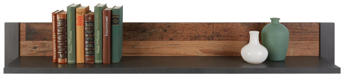 Winkelboard in Braun - Braun, Modern, Holzwerkstoff (133/20/22cm) - Mömax