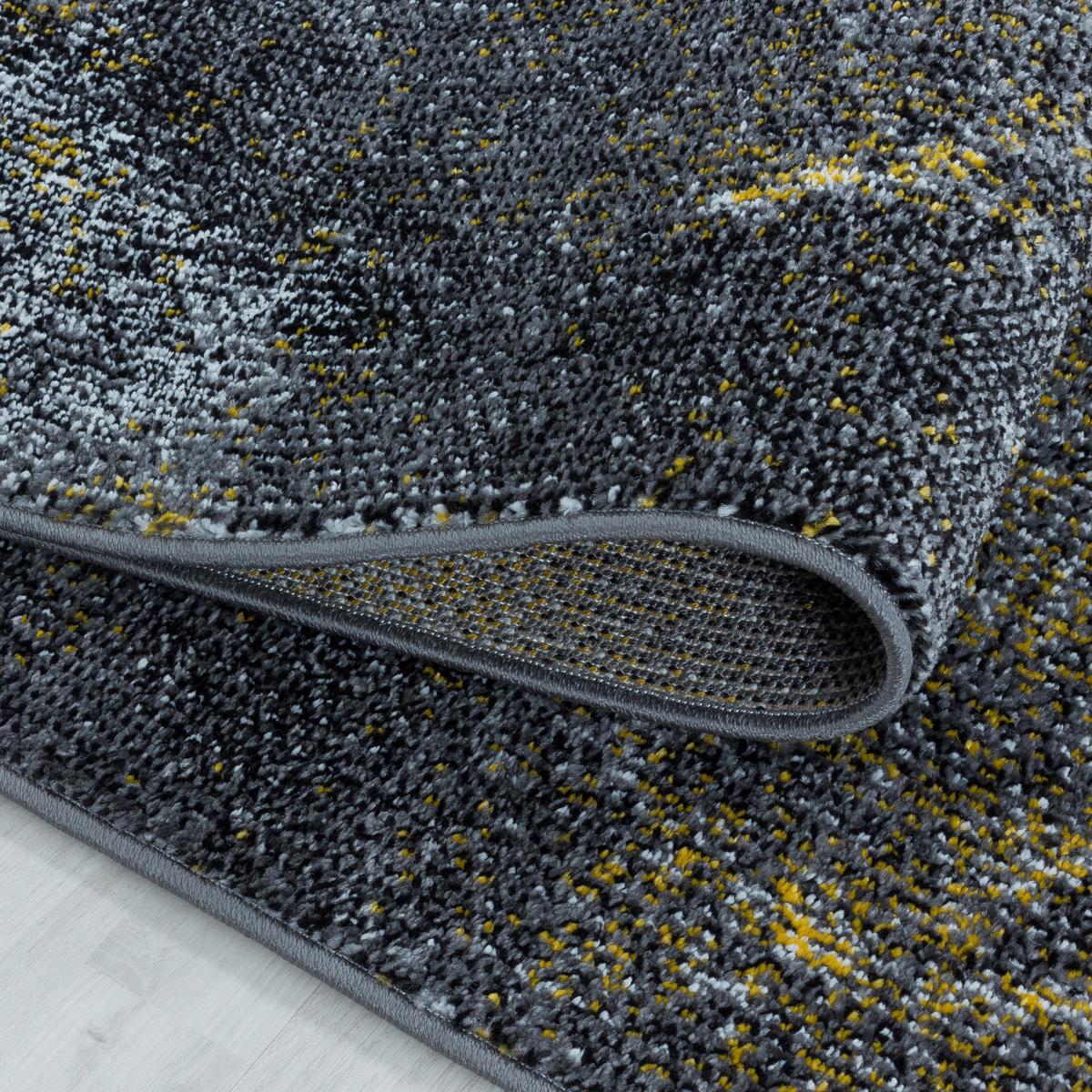 Webteppich Ottawa Gelb ca. 80x150cm - Gelb, Design, Textil (80/150cm)