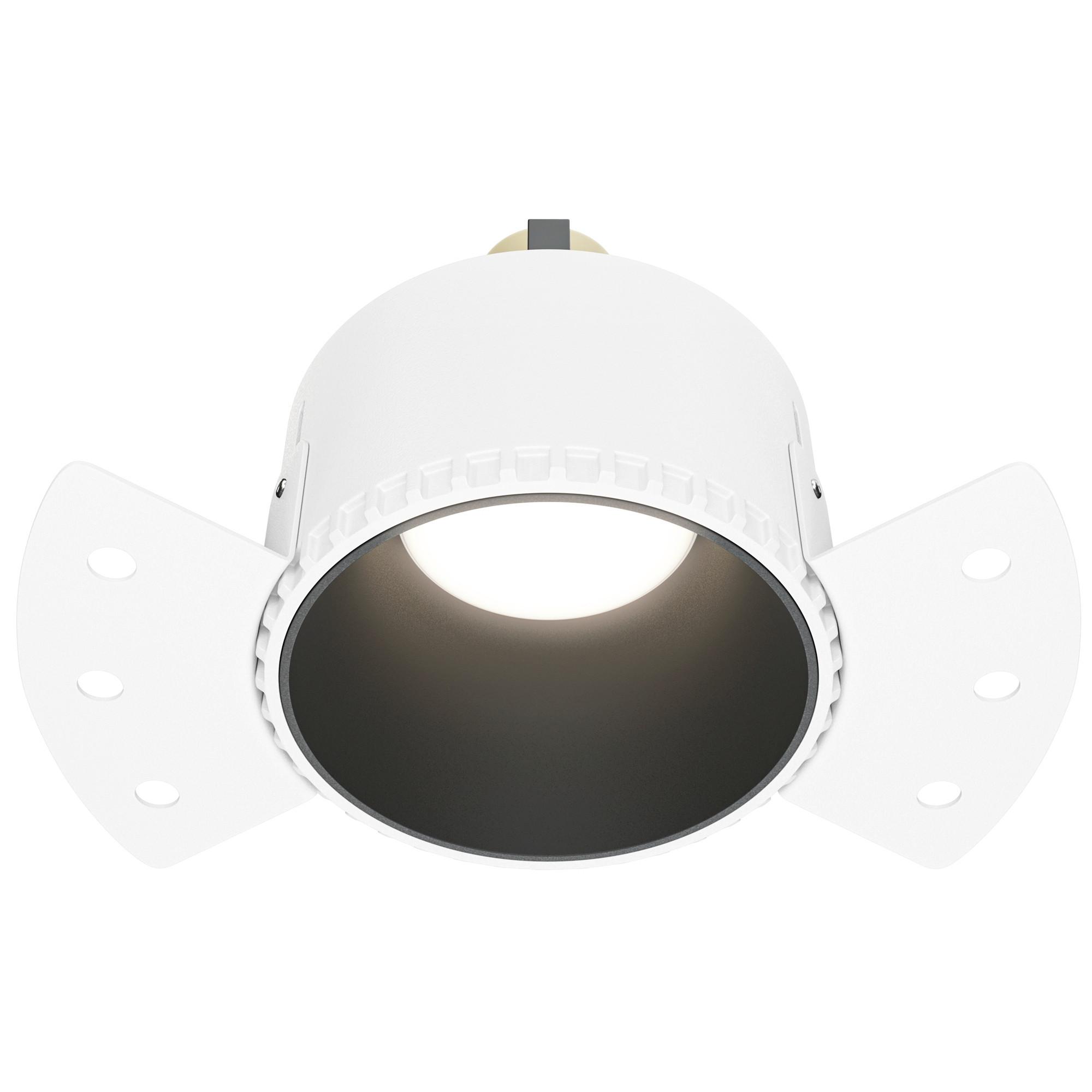 DECKENLEUCHTE SHARE - Schwarz, Trend, Kunststoff/Metall (14/14/5,5cm) - MAYTONI