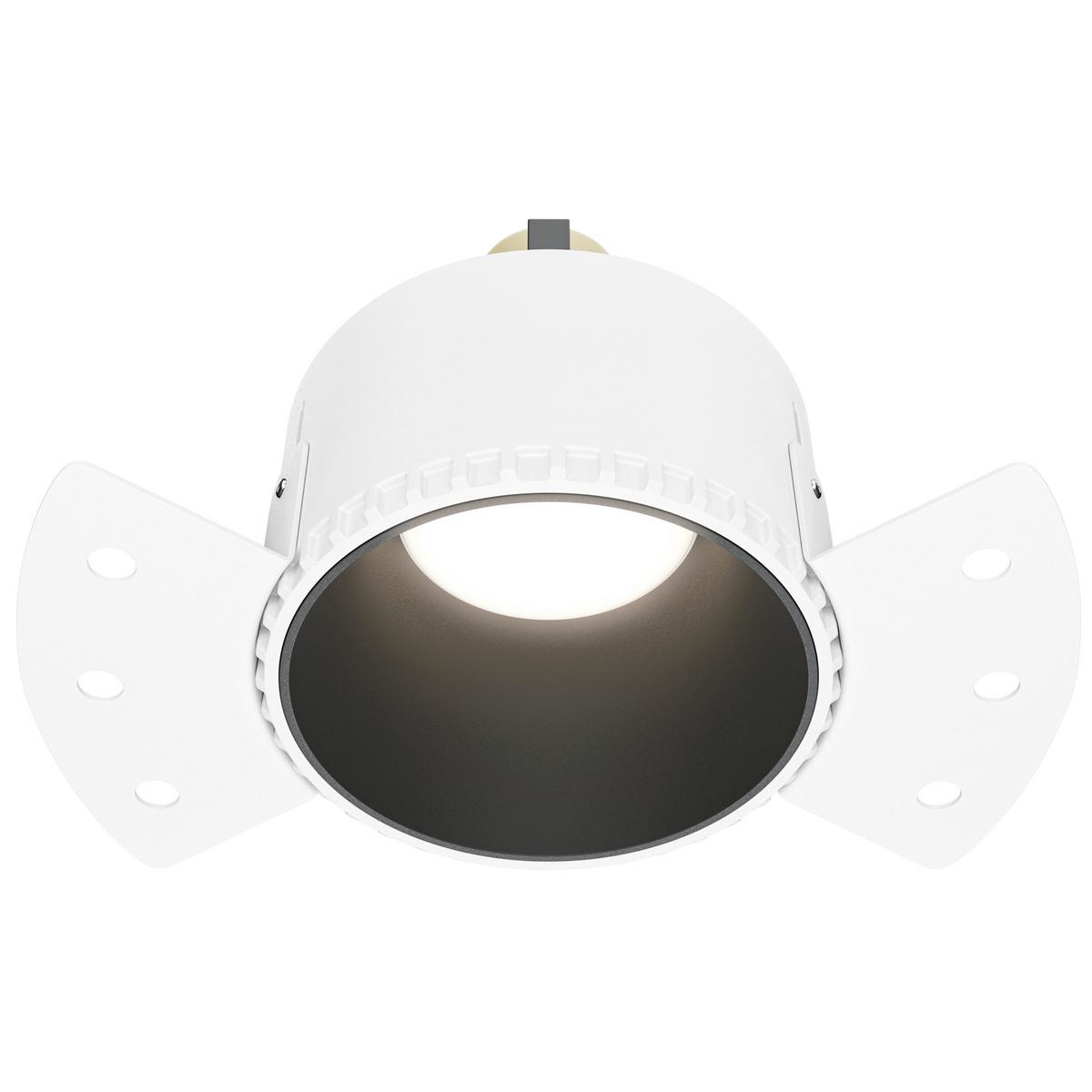 DECKENLEUCHTE SHARE - Schwarz, Trend, Kunststoff/Metall (14/14/5,5cm) - MAYTONI