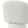 STOL MED ARMSTÖD MAIA - vit, Modern, metall/textil (60/84,5/59cm) - Bessagi Home