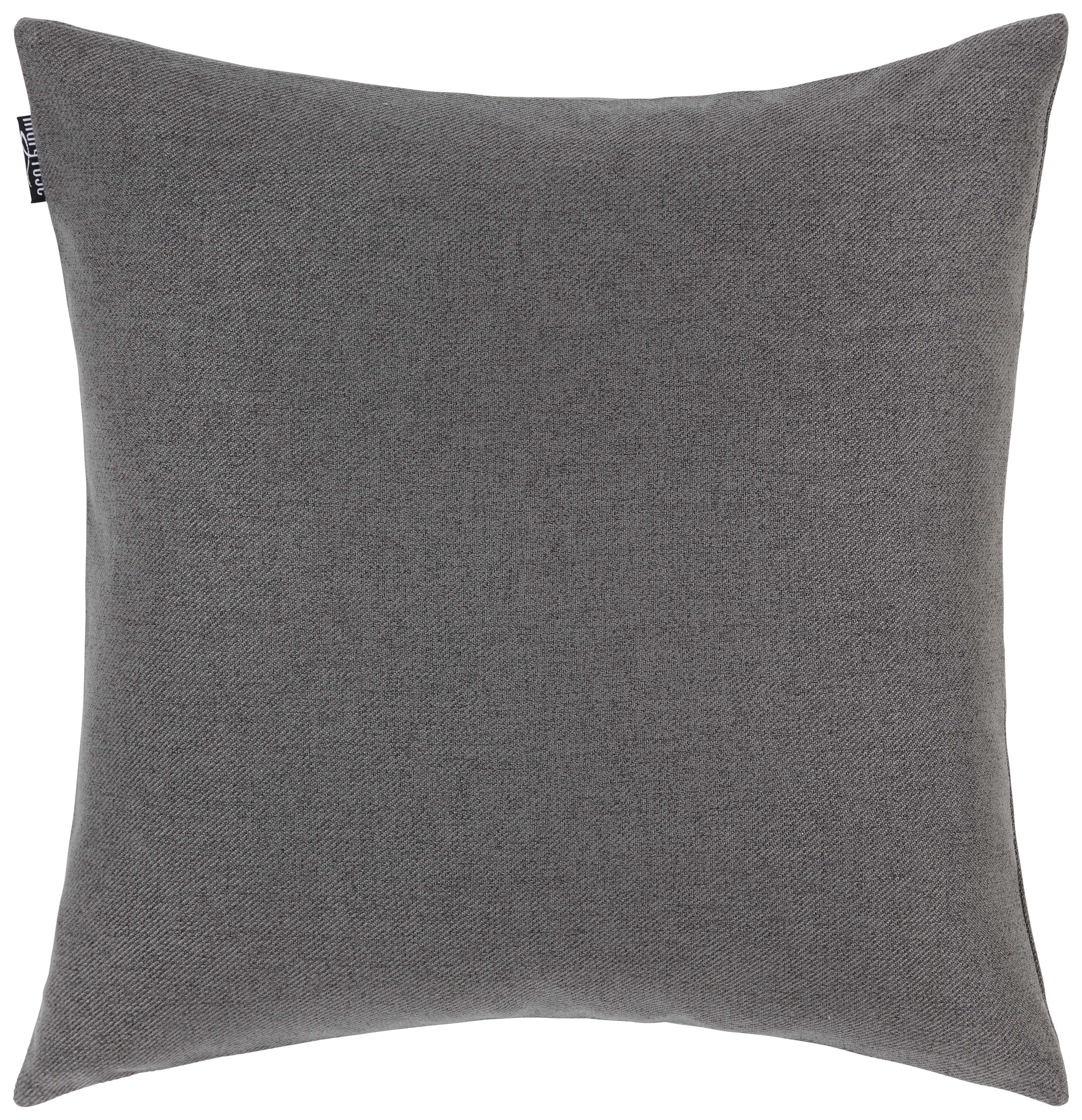 Zierkissen Sorelle in Dunkelgrau ca. 50x50cm - Dunkelgrau, MODERN, Textil (50/50cm) - Mary's