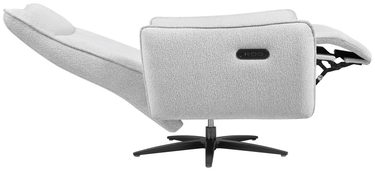 Relaxsessel Bologna Naturfarben - Schwarz/Naturfarben, MODERN, Holz/Textil (80/111/85cm) - Mömax