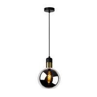 LAMPA WISZĄCA 34438/20/65 JULIUS - jasnoszary, Design, szkło (20/150cm) - Lucide
