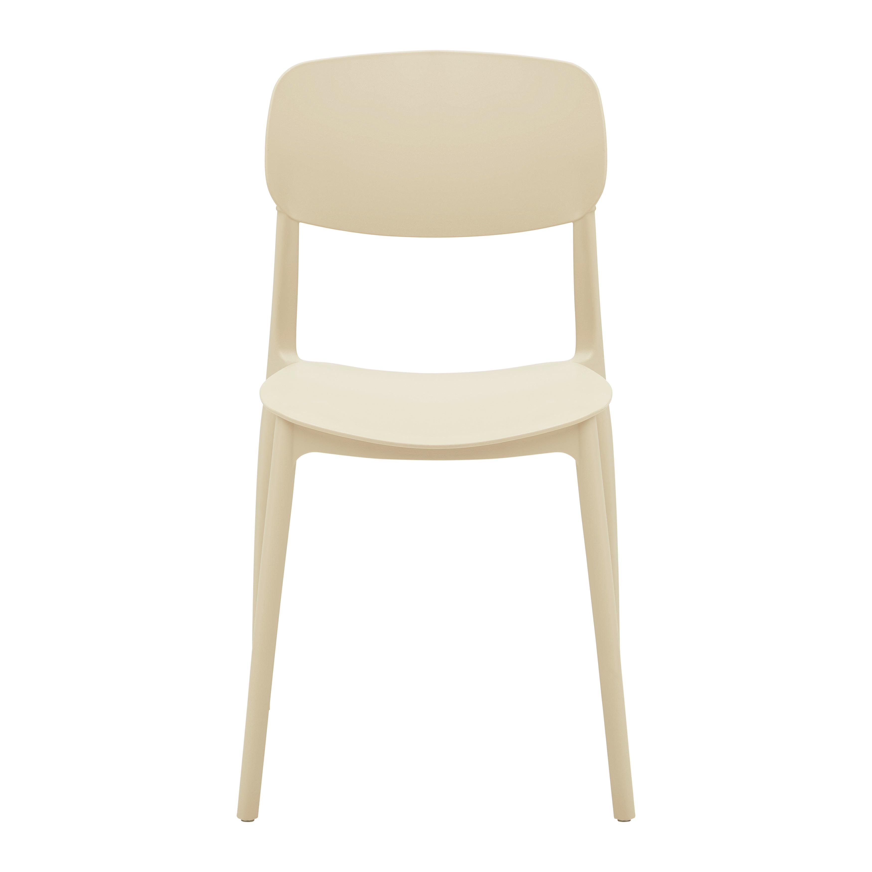STOL JIRI -BASED/SB- - beige, Modern, plast (44/78/49cm) - Based