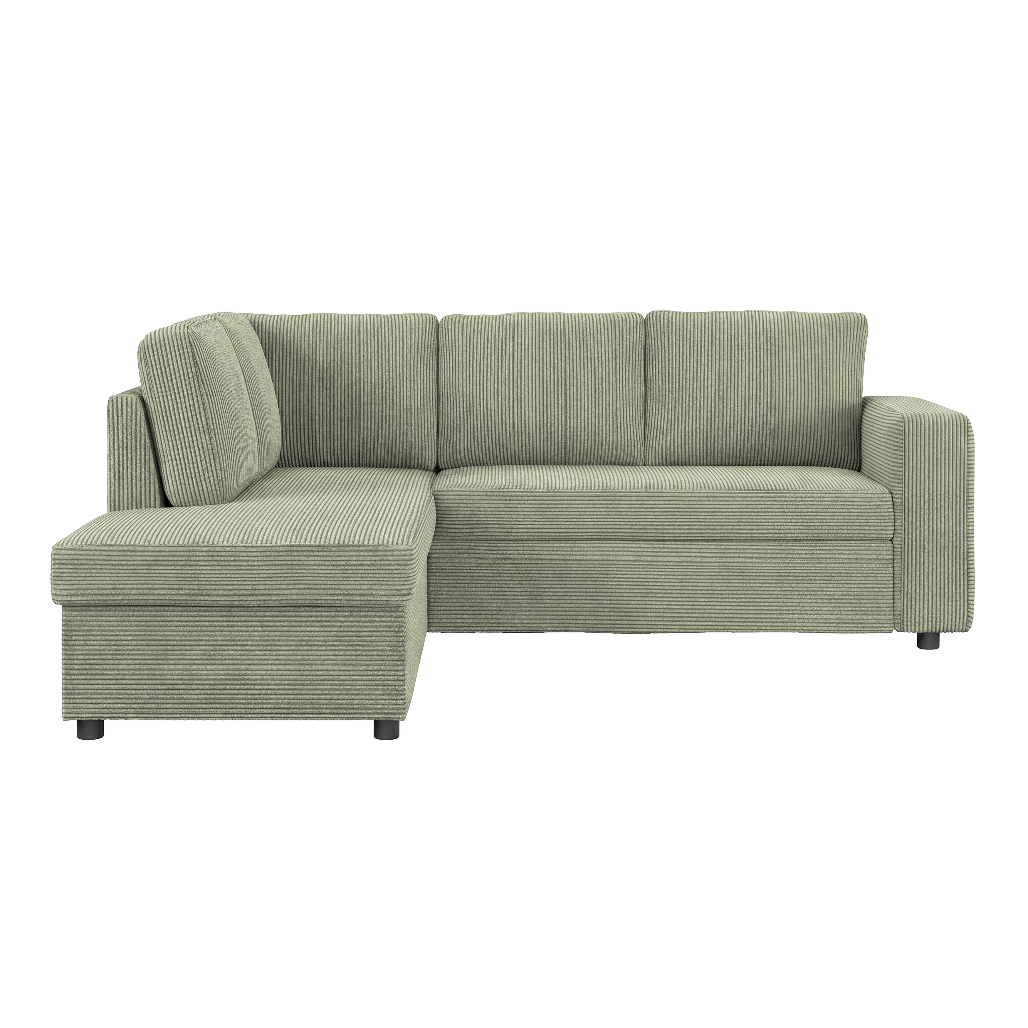 Colțar Toulouse - kaki, Trend, lemn/metal (206/224cm)