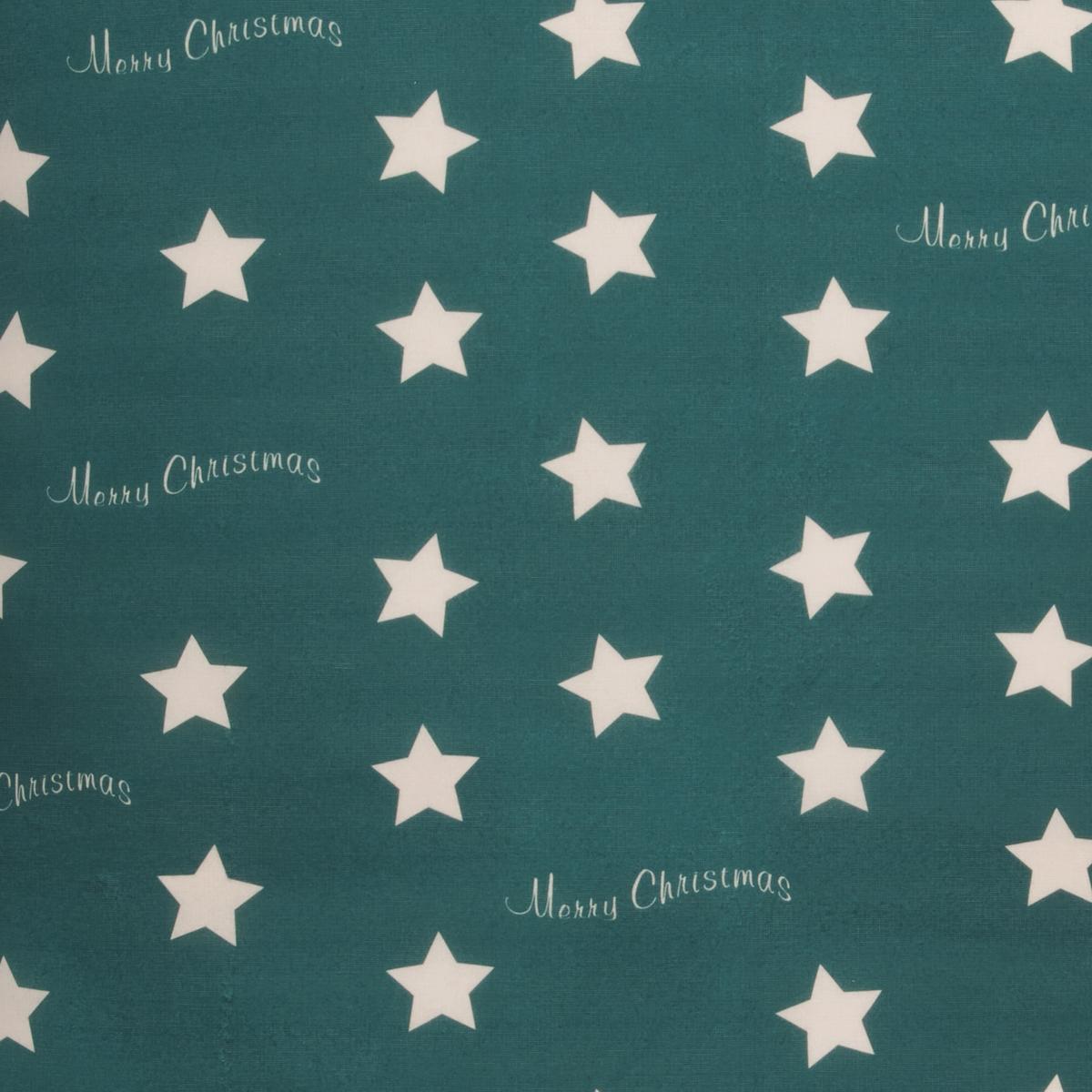 Bettwäsche Stars in Grün ca. 160x210cm - Grün, Konventionell, Textil (160/210cm) - Modern Living