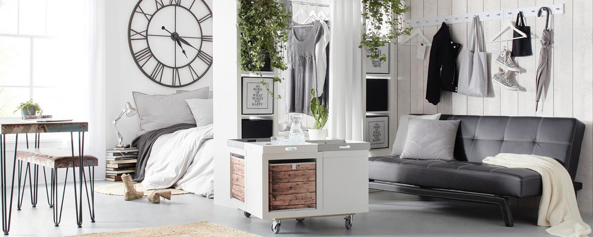 Ruhaakasztó Rúd Kihúzható Fém Universal - krómszínű, fém (60-110/7/3cm) - Mömax