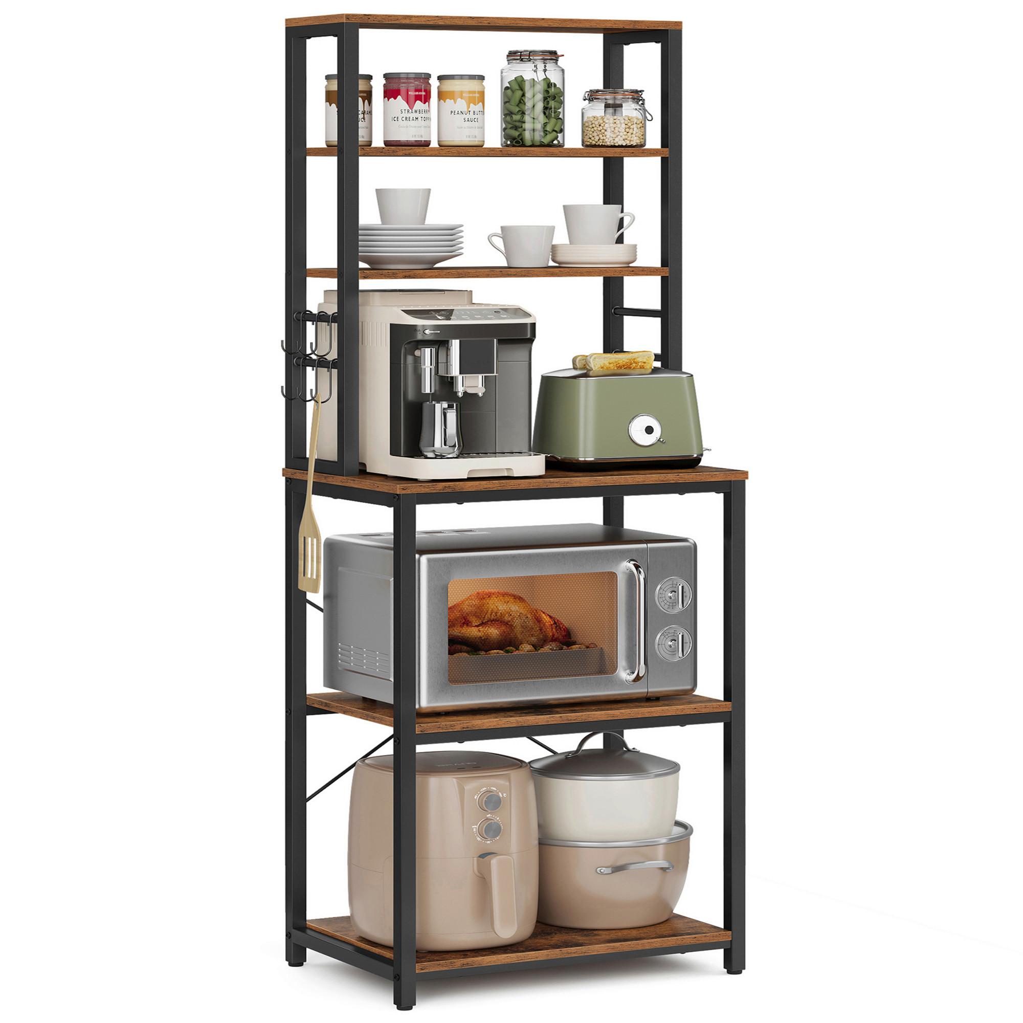 Regal Schwarz/ Graubraun ca. 60x167x40 cm - Graubraun/Schwarz, Trend, Holzwerkstoff/Metall (60/167/40cm) - MID.YOU