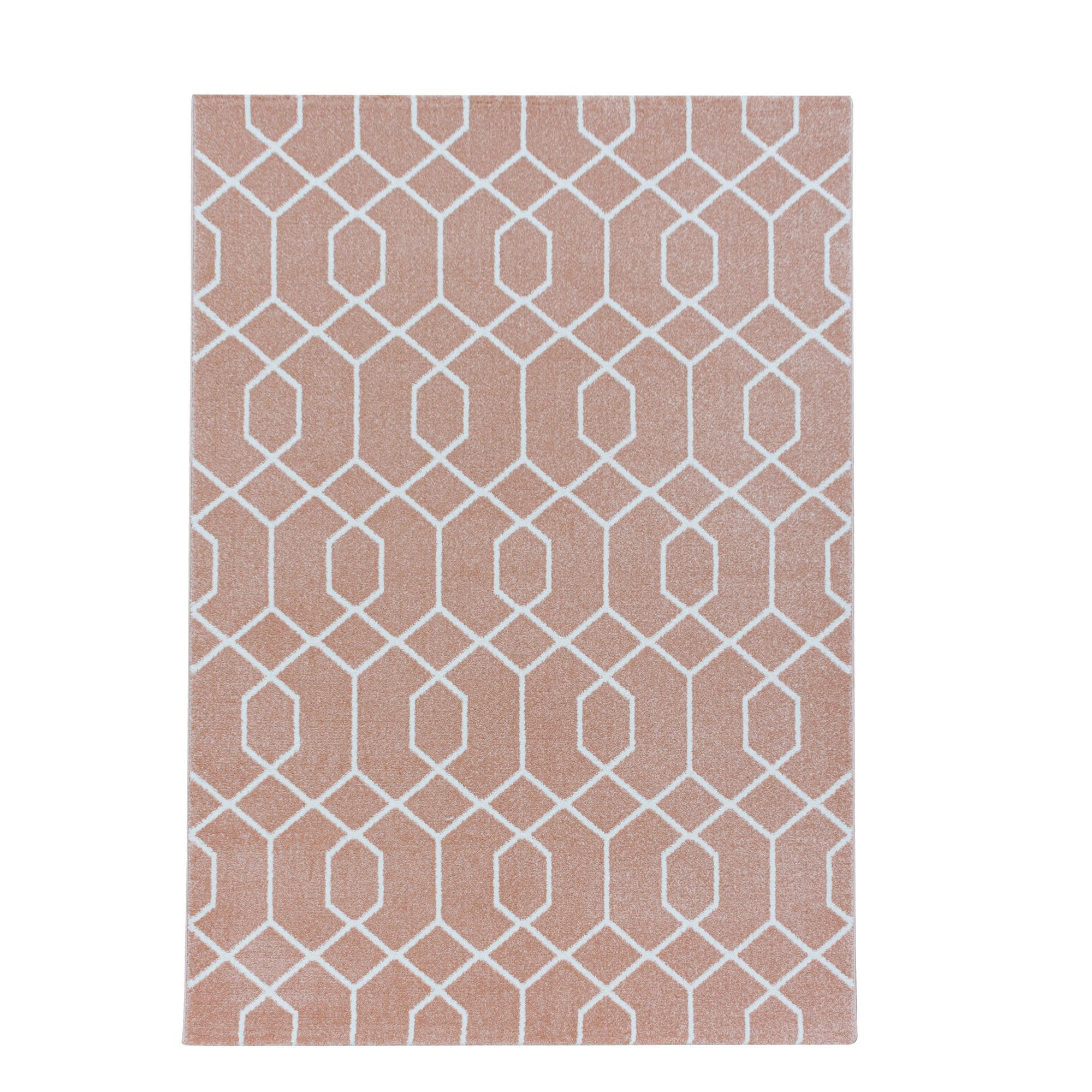 Läufer Efor Rosa ca. 80x250cm - Rosa, Basics, Textil (80/250cm)