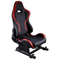 Gamingsessel XR Racing ca. 48x109x56cm Schwarz/Rot - Rot/Schwarz, MODERN, Leder/Kunststoff (48/109/56cm) - X Rocker