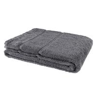 Duschtuch Melanie in Grau ca. 70x140cm - Anthrazit, Textil (70/140cm) - Modern Living