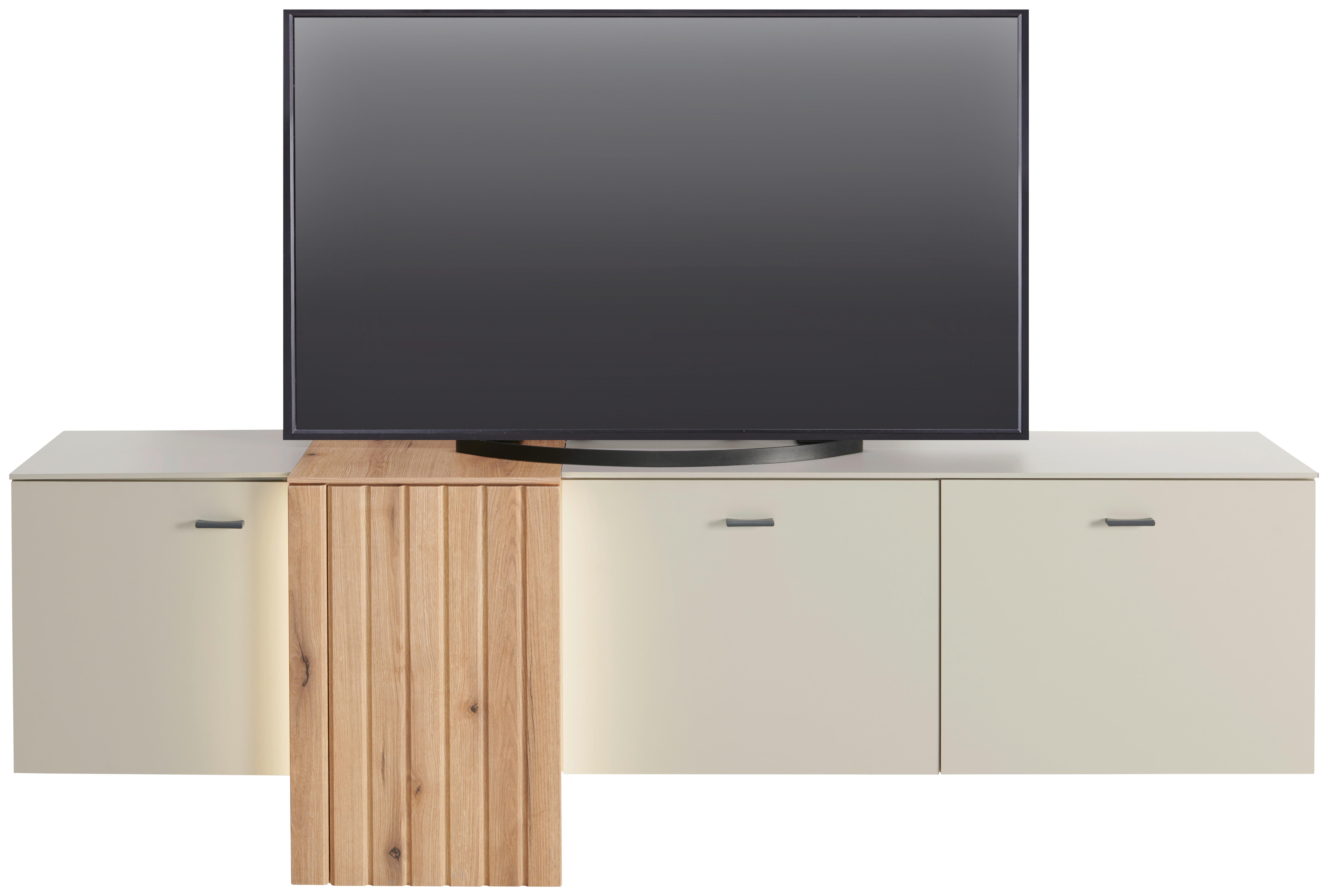 Tv Komoda Santana - Moderno, drvni materijal/metal (207,8/66/44,8cm) - Modern Living