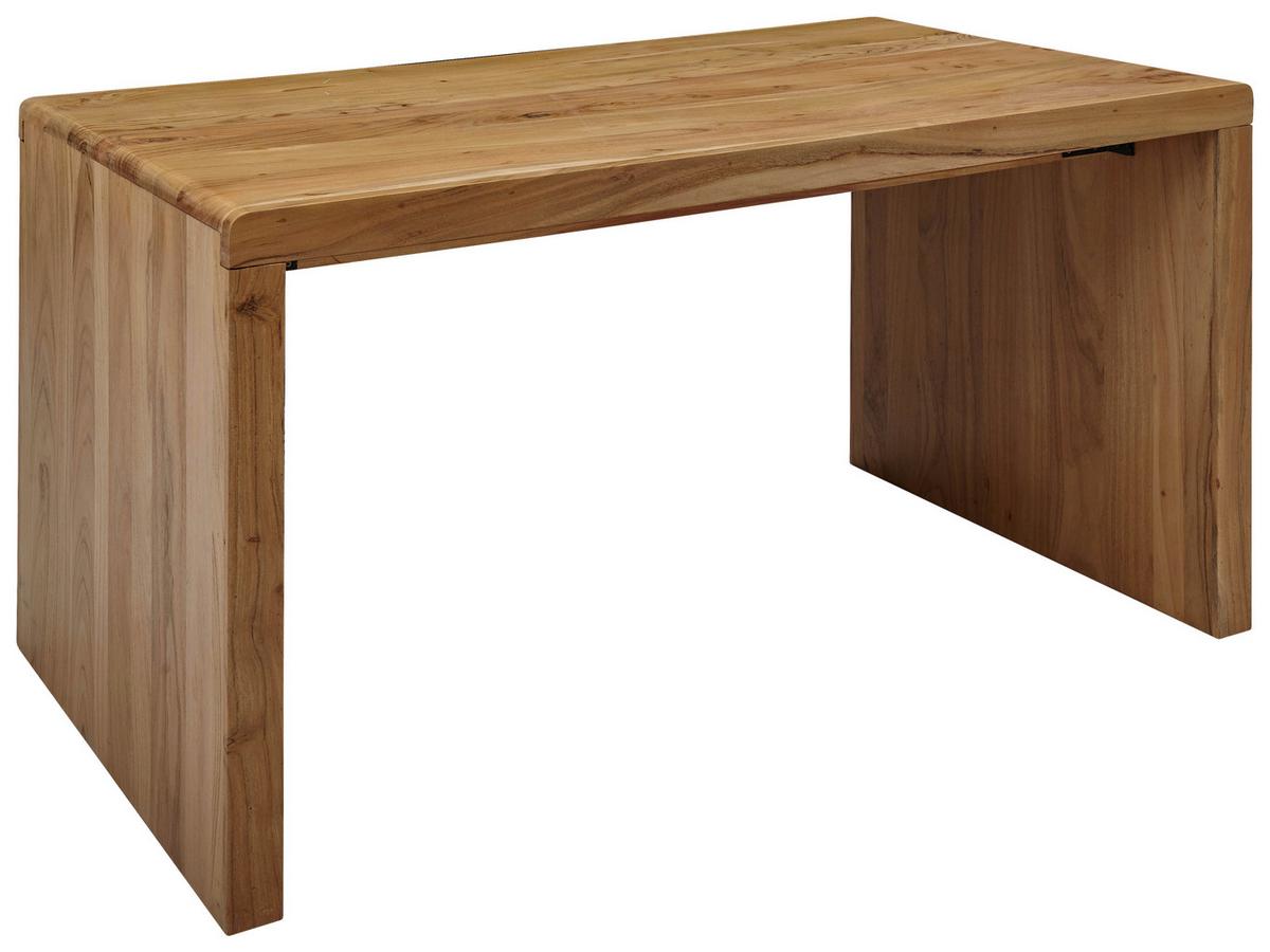 Pisalna Miza Boha, Pravi Les, 140x80cm - barve akacije, Design, les (140/80/76cm) - MID.YOU