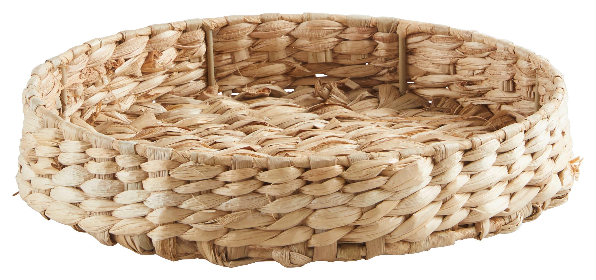 Poslužavnik Dekorativni Paola I -Paz- - prirodne boje, Basics, metal/prirodni materijali (26/5cm) - Modern Living