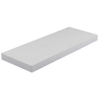 PÓŁKA ŚCIENNA SIMPLE - biały, Basics, materiał drewnopochodny/metal (60/3,8/23,5cm) - Boxxx