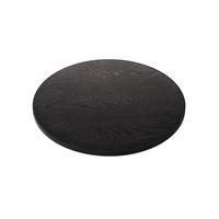 Dekoplatte Multivario Schwarz - Schwarz, MODERN, Holzwerkstoff (30,0cm)