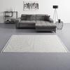 VÄVD MATTA KEL AIR 4 - pärlemor/Alabasterfarben, Modern, textil (190/290cm) - Mömax