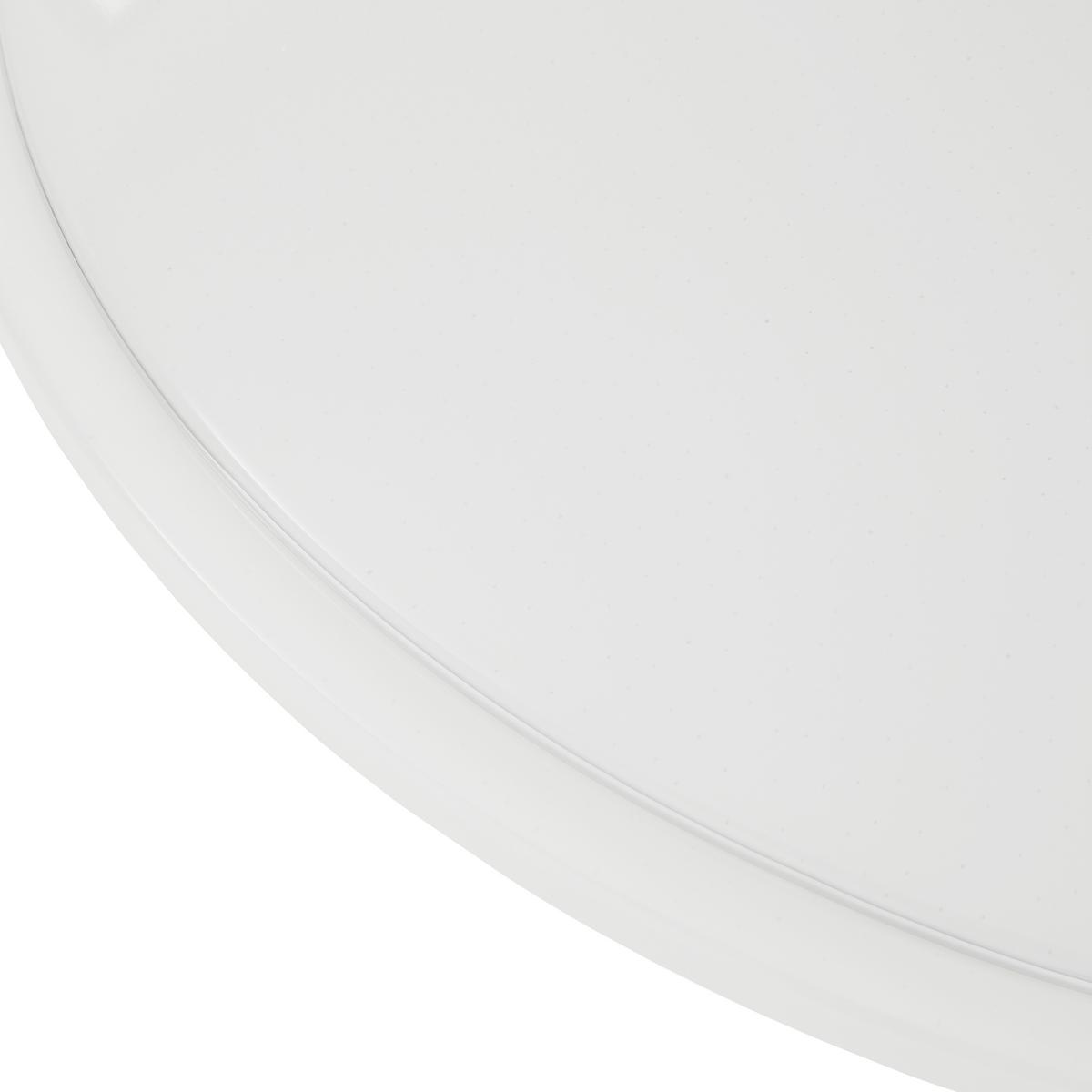 Stropna Led-svetilka Ross, Ø Ca. 68 Cm, 30 W - barve kroma/bela, Romantika, kovina/umetna masa (68/8cm) - Premium Living