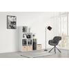 HYLLA CASSA 2 -EXKLUSIV- - vit, Klassisk, trämaterial (148/150/35cm) - Mömax