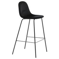 BARHOCKER-SET POLAR - Schwarz, Design, Textil/Metall (41.5/105/43cm) - Livetastic