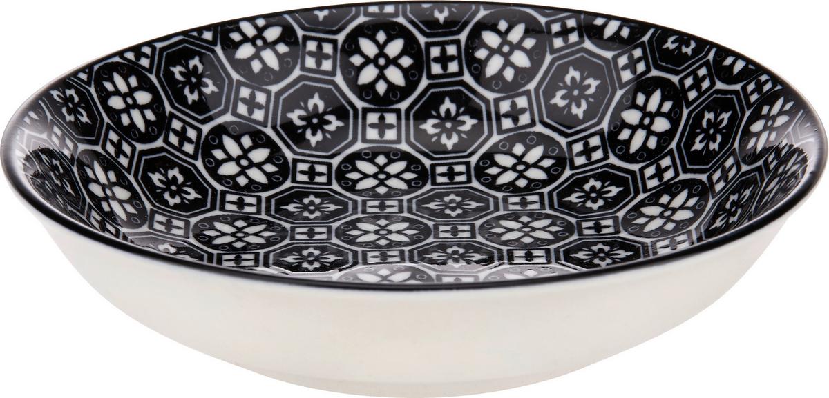 BOL PENTRU SOS SHIVA - alb/negru, Lifestyle, ceramică (9,5/2cm) - Modern Living