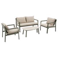 Vrtni Set Flovia - zelena, Basics, metal/tekstil (223,5/135/70cm)