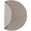 TAPIS TISSÉ À PLAT LINE - marron, MODERN, textile (160cm) - Modern Living