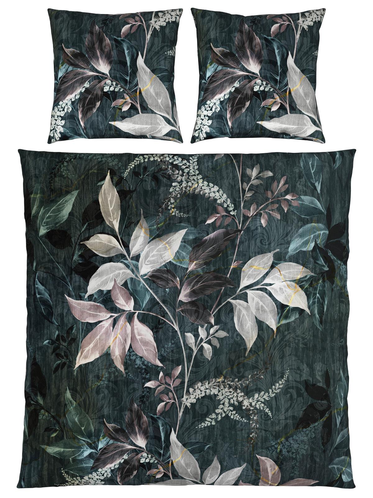 Bettwäsche Chiara XXL Anthrazit ca. 200x200cm - Anthrazit, KONVENTIONELL, Textil (200/200cm) - Modern Living