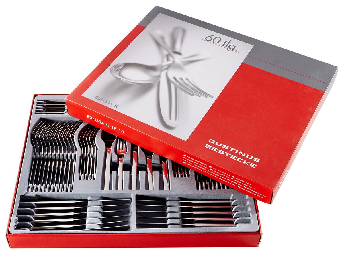 ZESTAW SZTUĆCÓW 660-440 - Basics, metal - Justinus