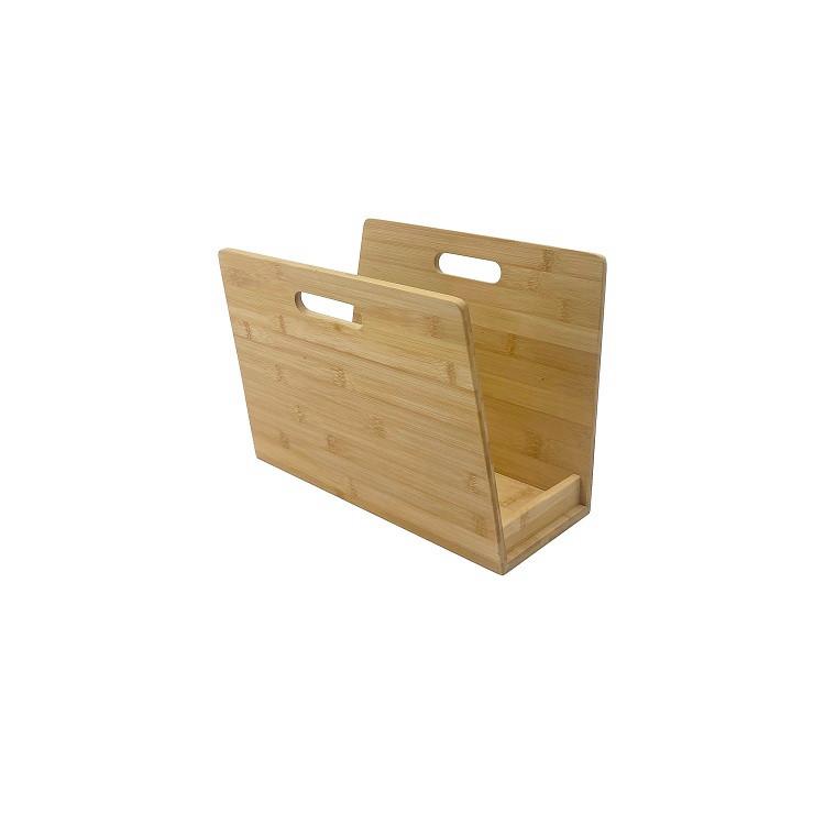 Zeitungsständer Bamboo in Naturfarben - Naturfarben, KONVENTIONELL, Naturmaterialien (35/24/22cm) - Mömax