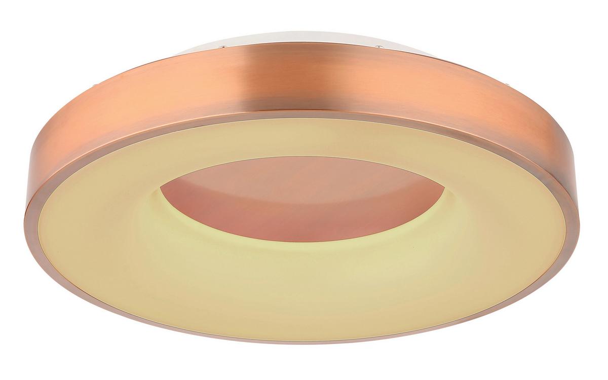 LAMPA SUFITOWA LED 41758-30C - biały/opal, Design, tworzywo sztuczne/metal (40/10cm)