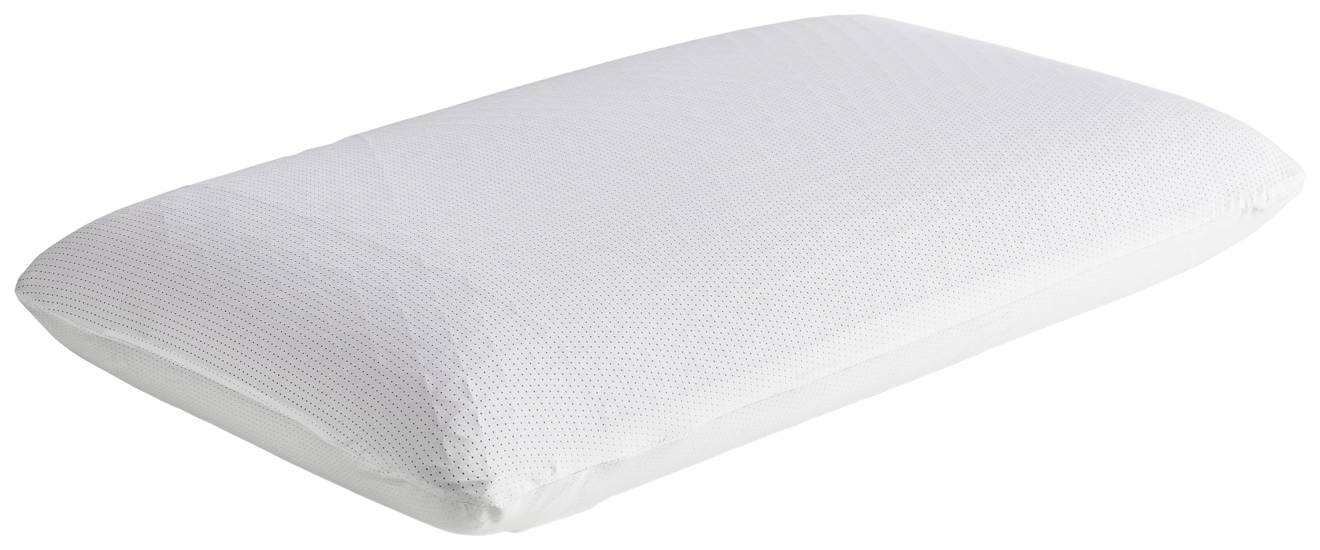 PODUSZKA POD KARK CARVORA - biały, tkanina (70/40/14cm) - Sleeptex